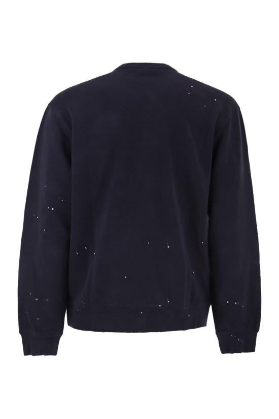 CARHARTT WIP Dark Navy Long-Sleeve Sweatshirt