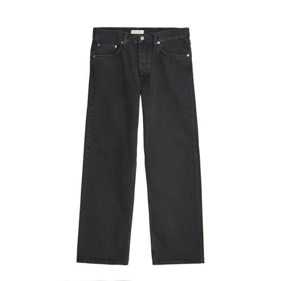 SUNFLOWER Black Washed Straight Classic Pants