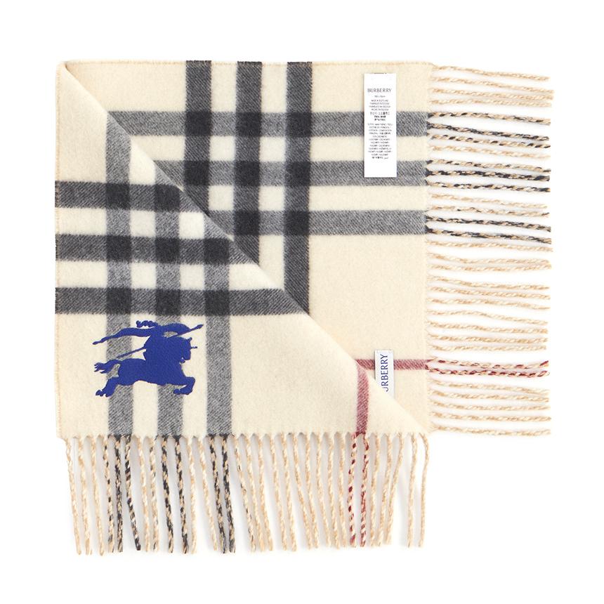 BURBERRY EKD Check Unisex Scarf