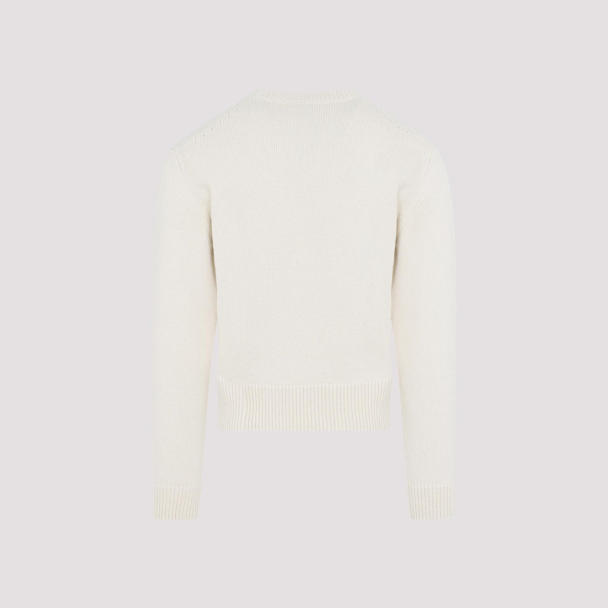 CELINE Wool Round Neck Knit Sweater for Men
