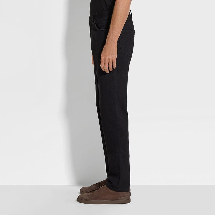 Zegna Men’s Stretch Loafer Pants EL36A8 CITYE 001