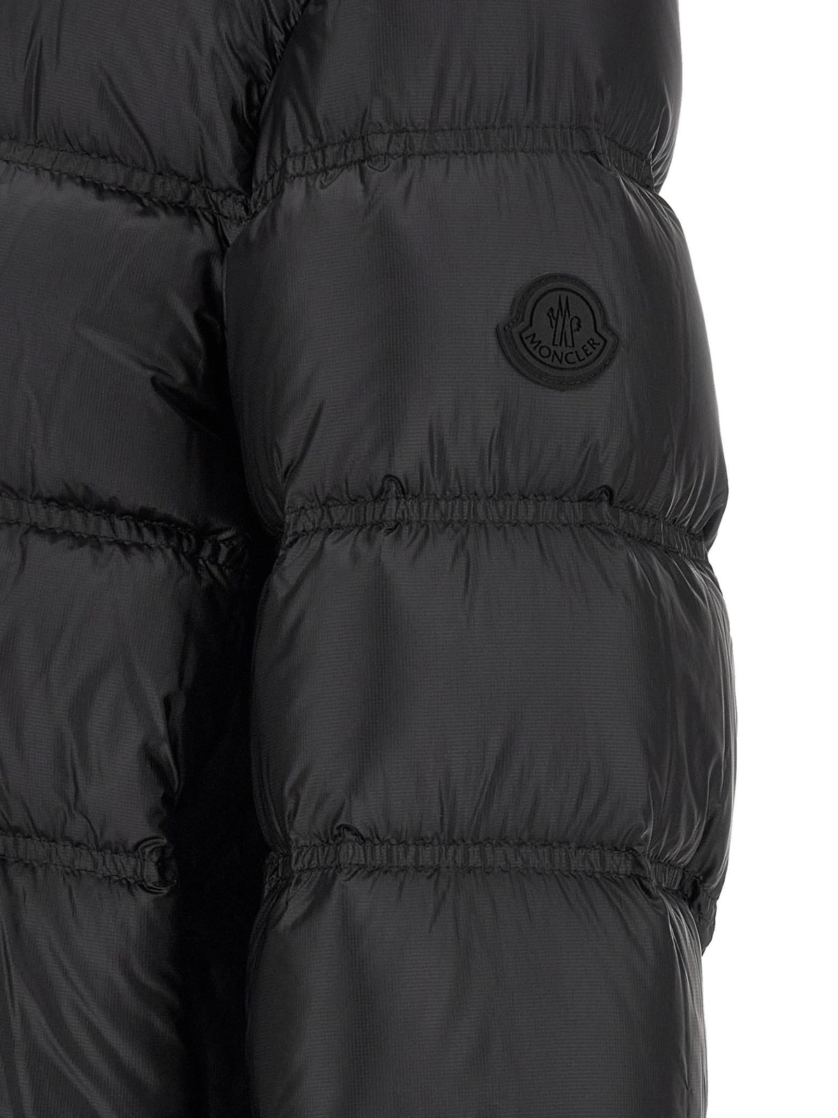 Moncler Black Casual Down Jacket for Men