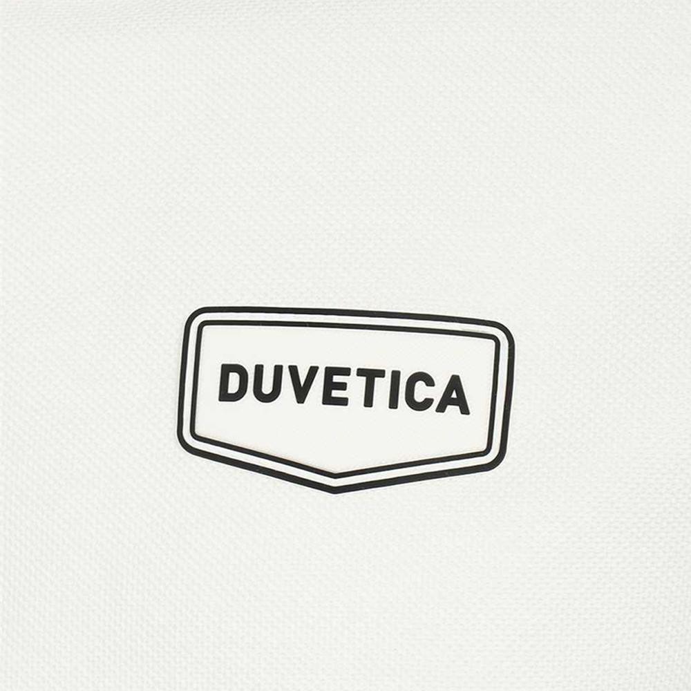 Duvetica Logo Lined Collar Polo T-Shirt Ivory