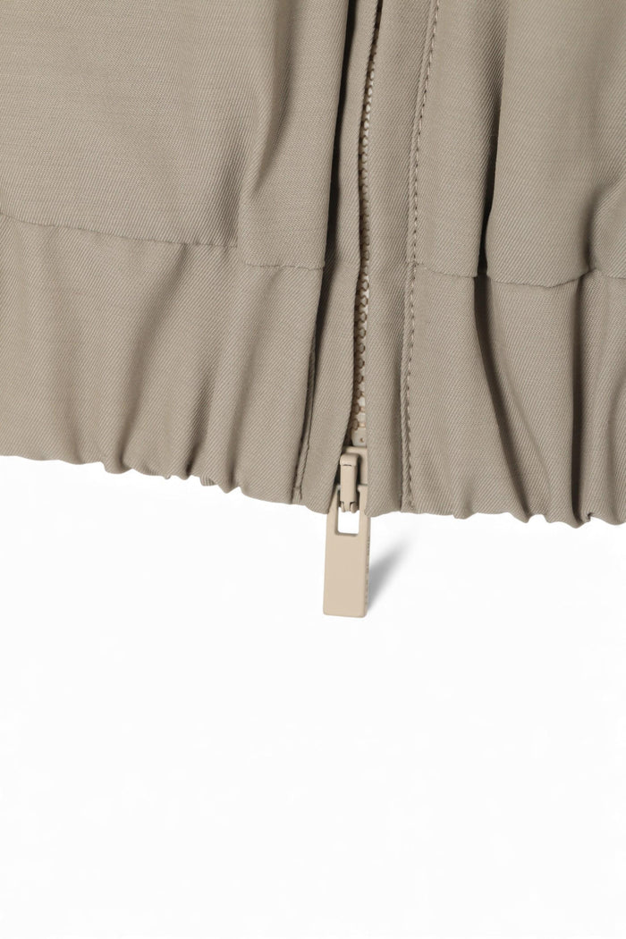 Fear of God Dusty Beige Wool Nylon Track Jacket