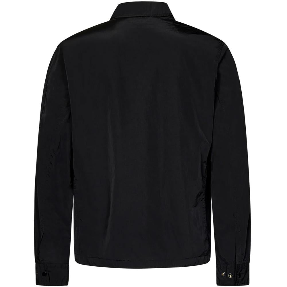 CP Company Lens Badge Shirt Jacket Black Men’s Jacket