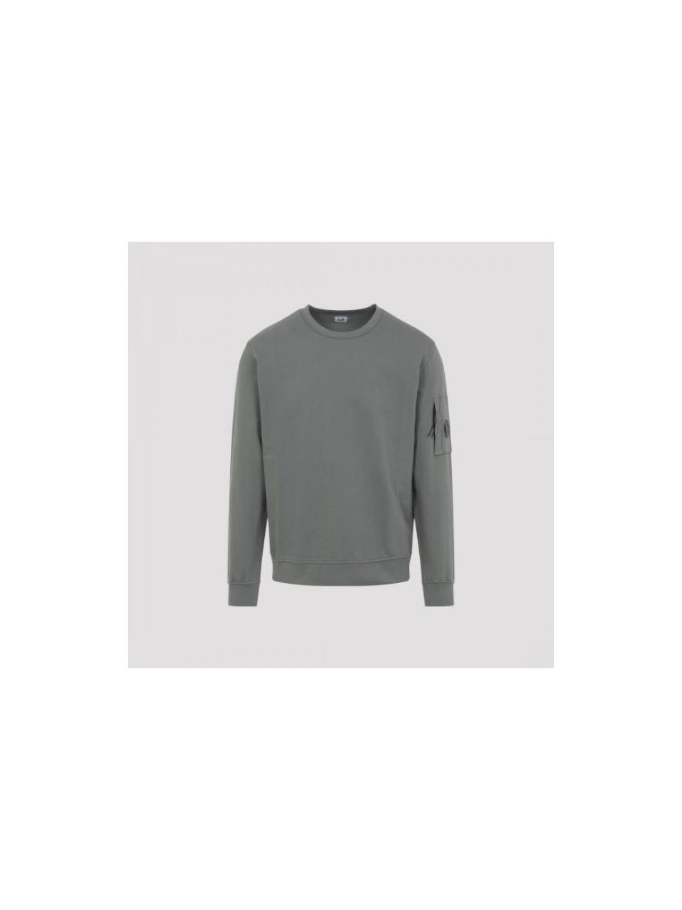 CP Company Light Fleece Crewneck Lens Sweatshirt 20CMSS711A 002246G 921