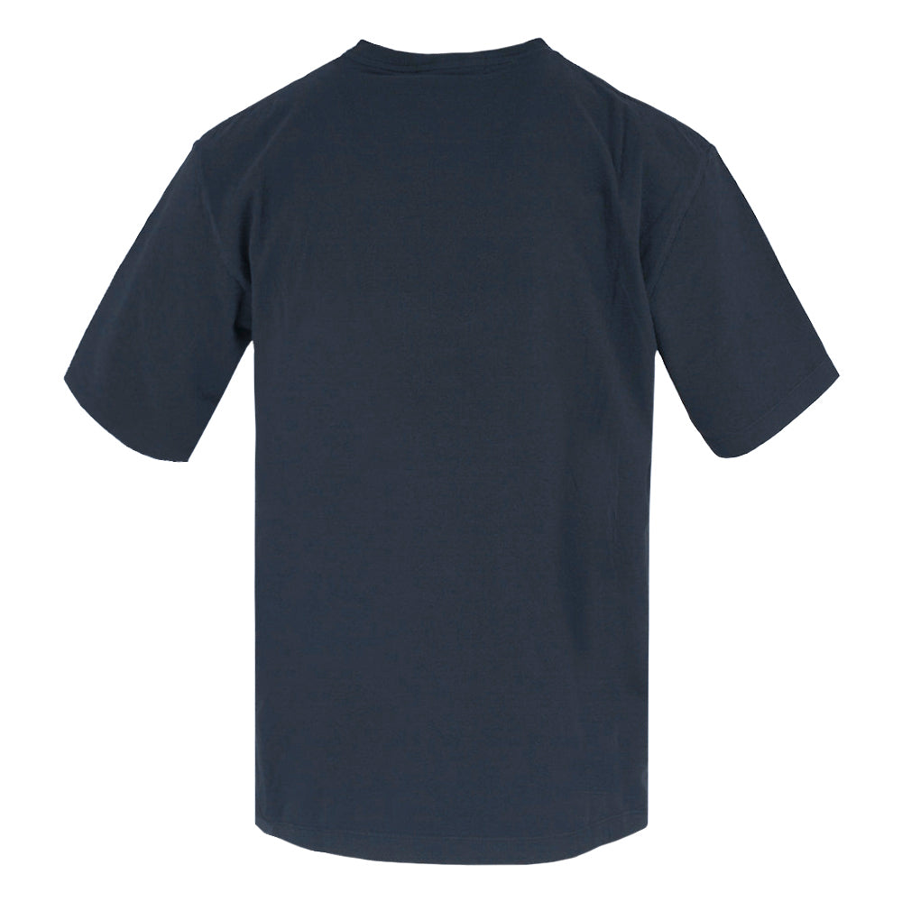 STONE ISLAND Cotton Short Sleeve T-Shirt Black