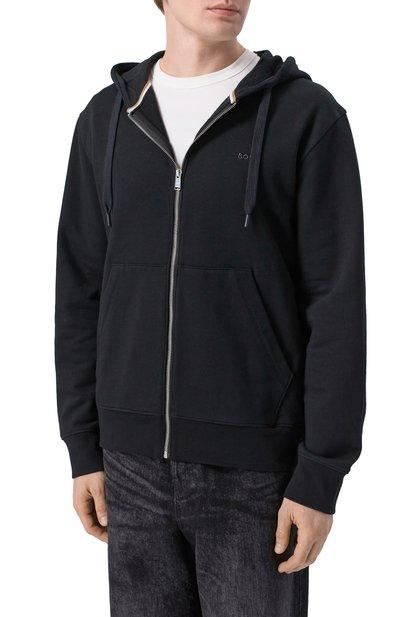 HUGO BOSS Women’s Hooded Sweatshirt 50546405001 BLACK DOM