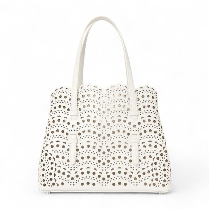 ALAIA Mina 25 Women’s Leather Tote Bag