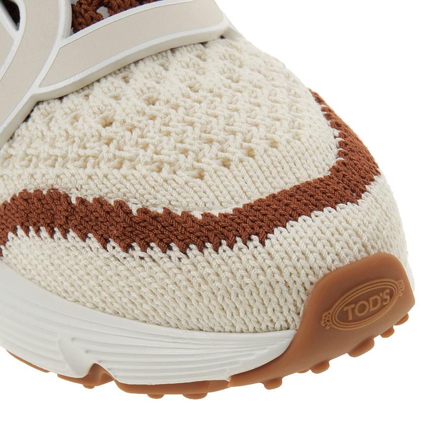 Tods Women’s Run Canvas Low-Top Sneakers XXW54C0IJ30TK7 YYF1