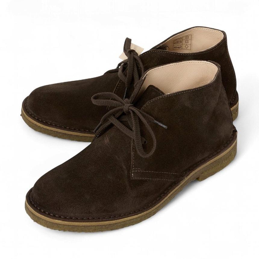 astorflex Dark Chestnut Suede Greenflex Men’s Mid Boots