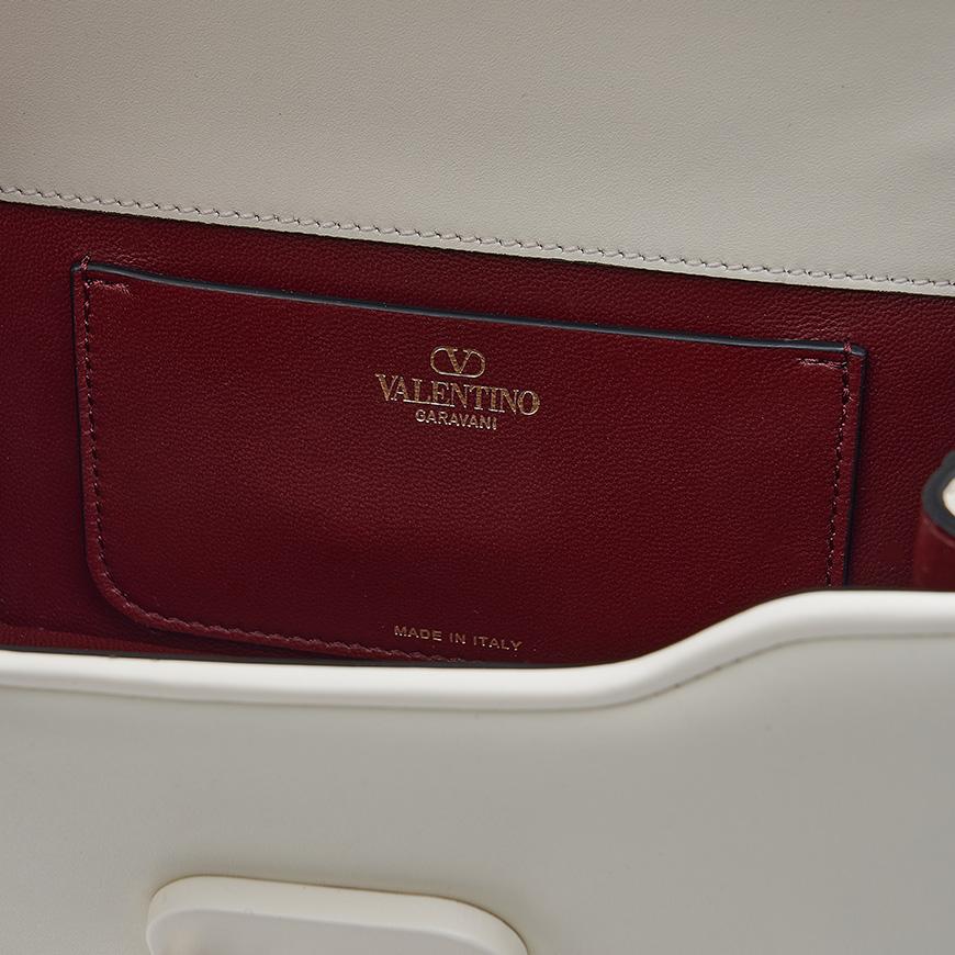 VALENTINO Garavani V Logo Leather Shoulder Bag for Women