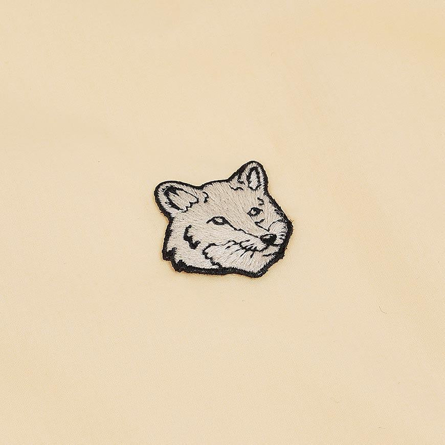 Maison Kitsune Men’s Tonal Fox Head Long Sleeve Shirt