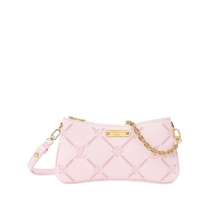 Louis Vuitton Pochette Rive Leather Shoulder Bag