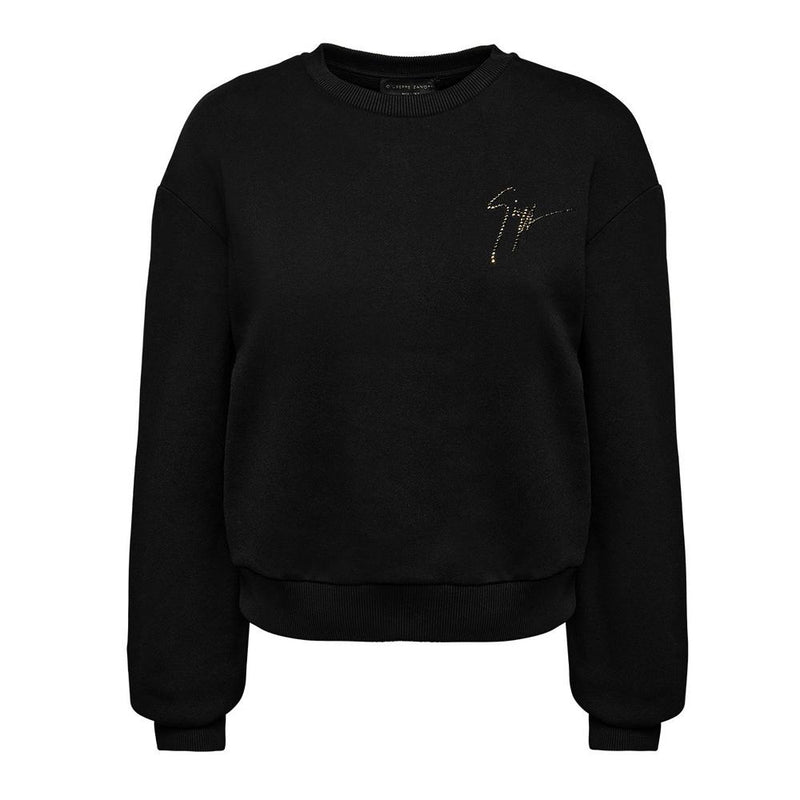 Giuseppe Zanotti Black Embellished Sweatshirt Women’s