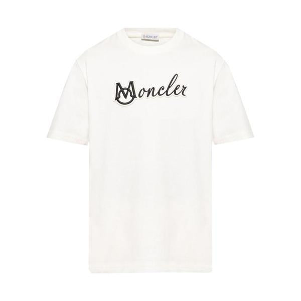Moncler Logo Patch Short Sleeve T-Shirt
