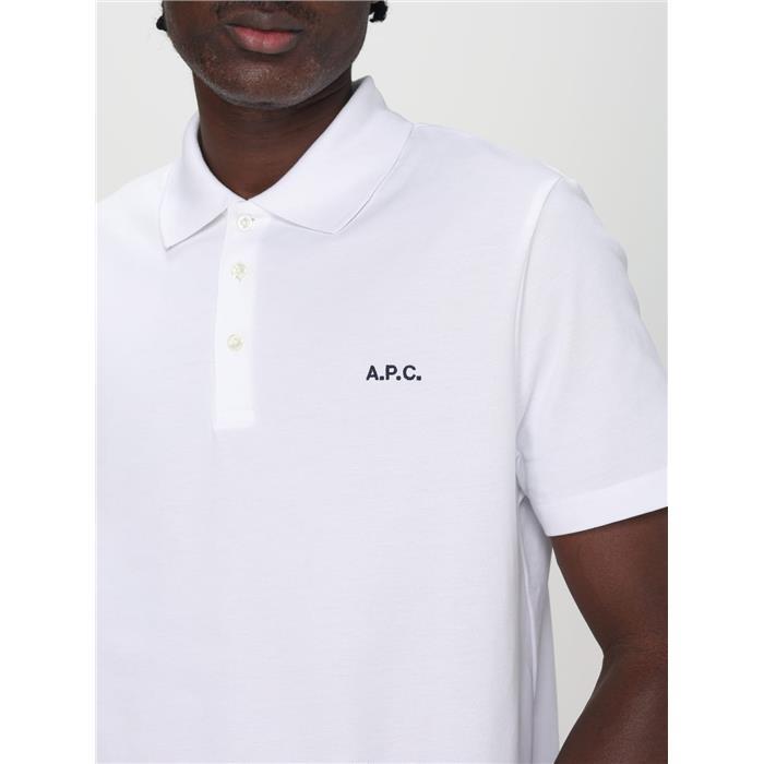 A.P.C. Carter Logo Short Sleeve Polo Shirt