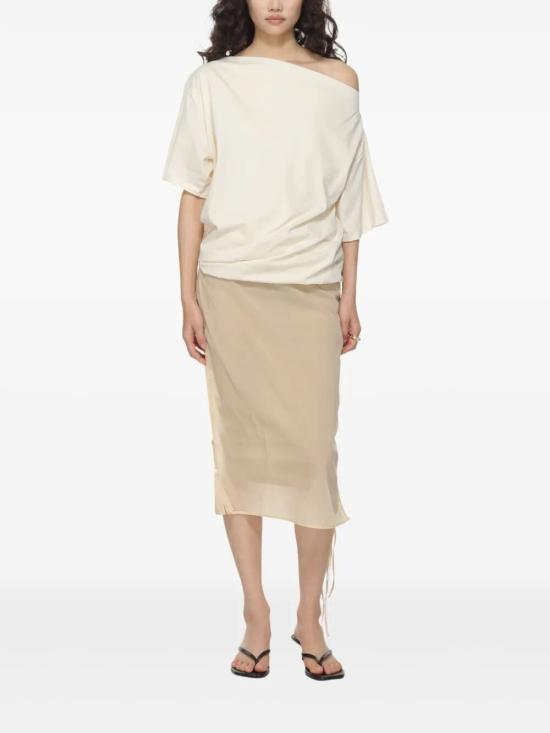 BASERANGE Short Sleeve T-Shirt Women’s TOTUSRCSP25 UNDYED DOM