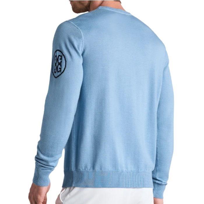 G/FORE Merino Wool Crewneck Sweater Circle G Baja Men’s