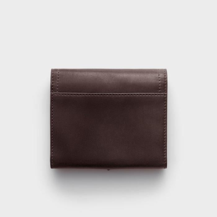 PRADA Siena Nappa Leather Compact Wallet