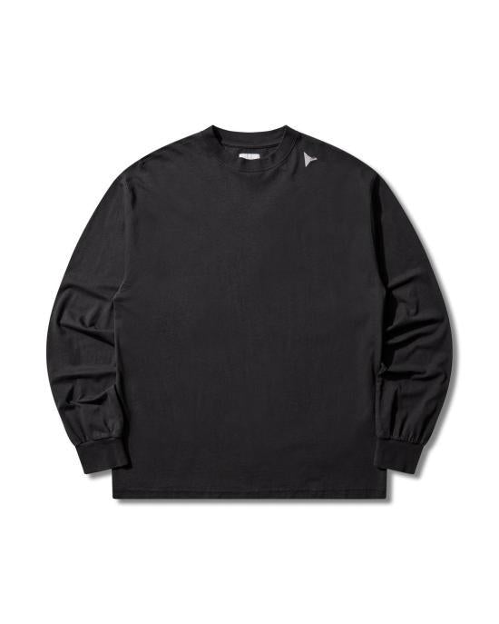 ROA Washed Black Long Sleeve Sweatshirt