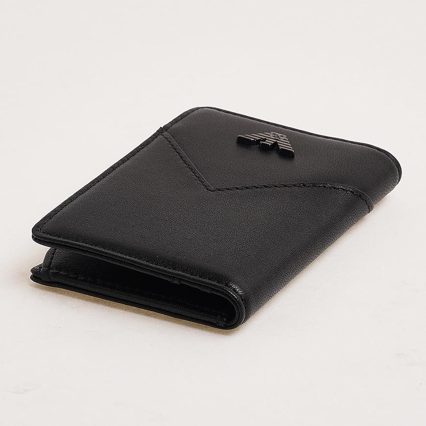 Emporio Armani Men’s Leather Trifold Wallet EM003603 AF19365 UC001