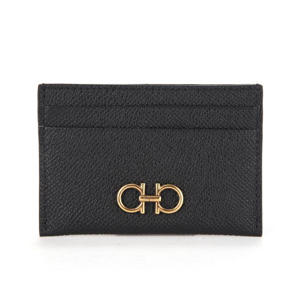 Ferragamo Unisex Leather Card Holder Wallet 22 0007 0742164