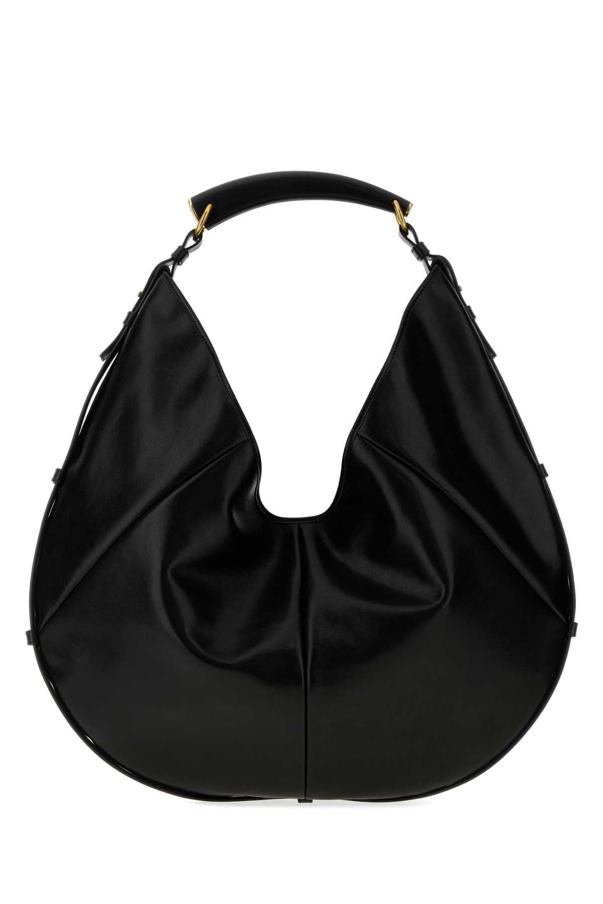 Saint Laurent Black Leather Shoulder Bag