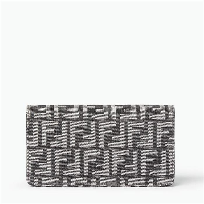 FENDI Baguette Chain Wallet Long Leather Wallet