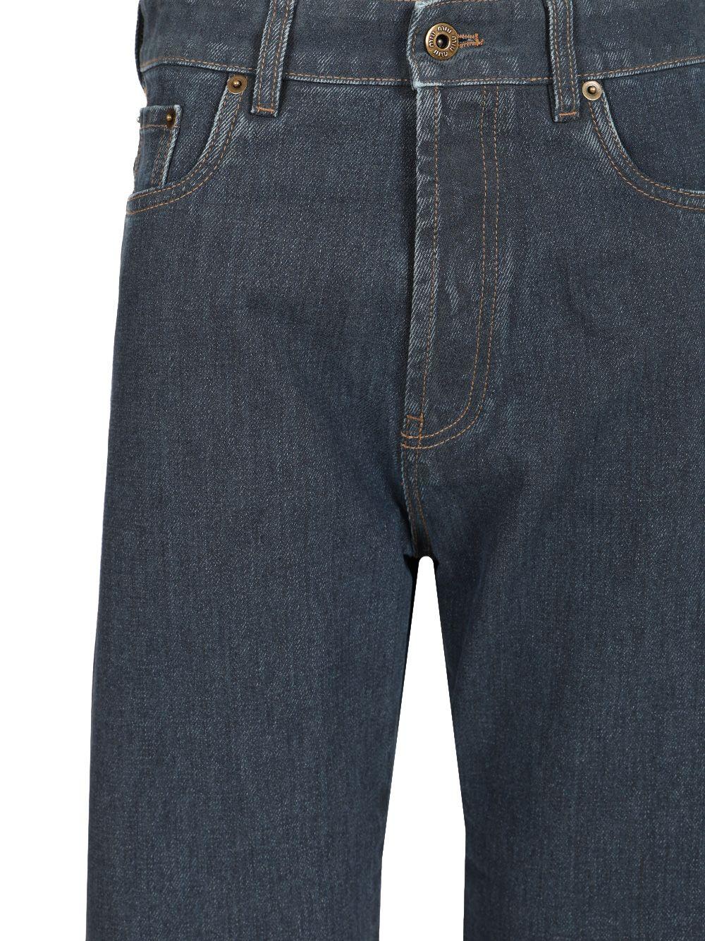 Miu Miu Blue Denim Jeans for Women
