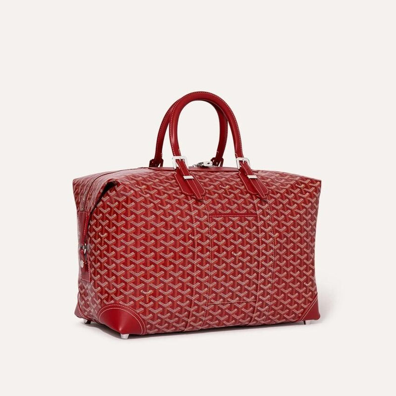GOYARD Red Bowling 45 Unisex Clutch Bag BOWLIN045 TY02 CL02