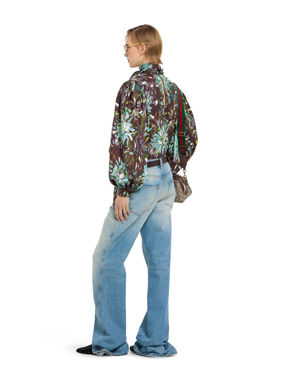 GUCCI Blue Denim Jeans Women’s Pants