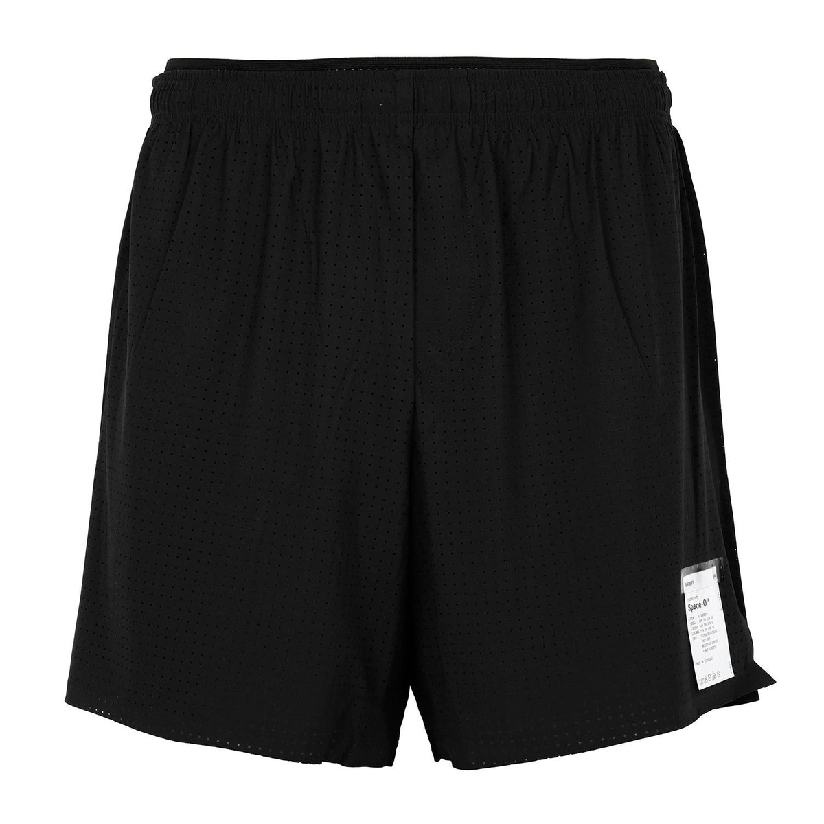SATISFY Black SpaceO 5-Inch Running Shorts