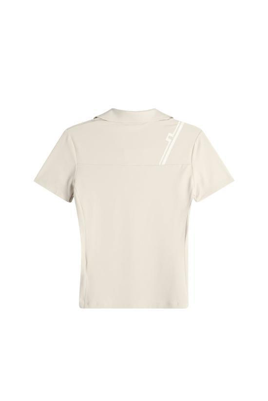 J LINDEBERG Women’s Polo Shirt GWJT16393 U029 MOONBEAM DOM