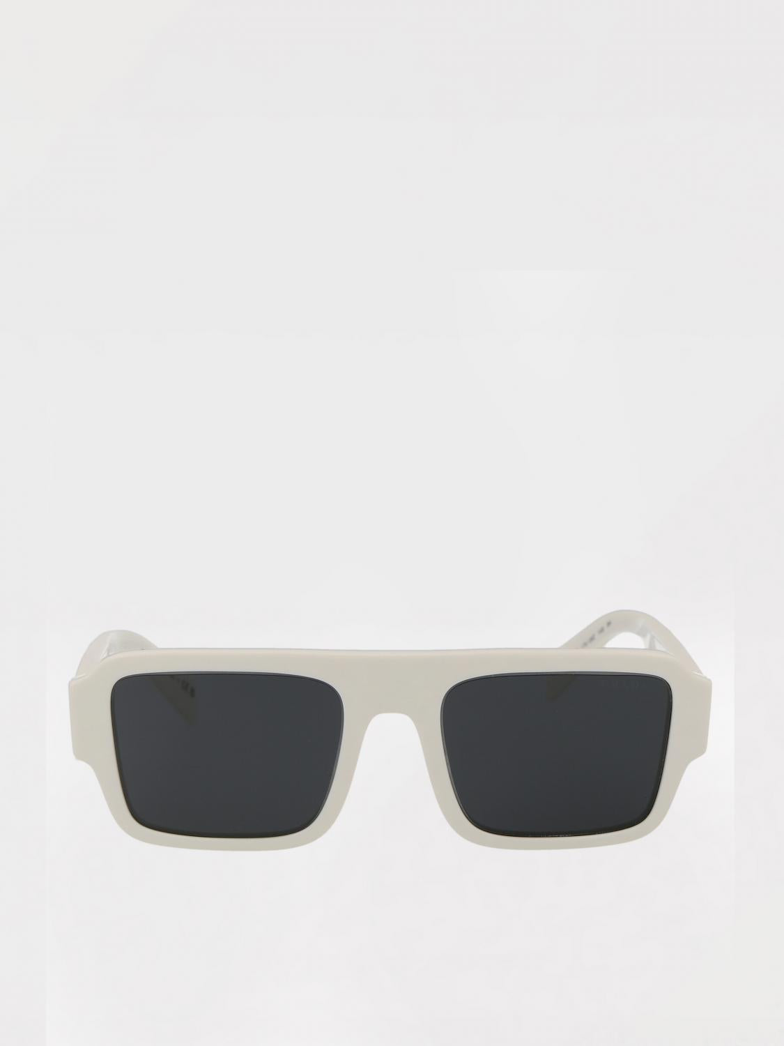 PRADA Black Gradient Square Sunglasses for Men