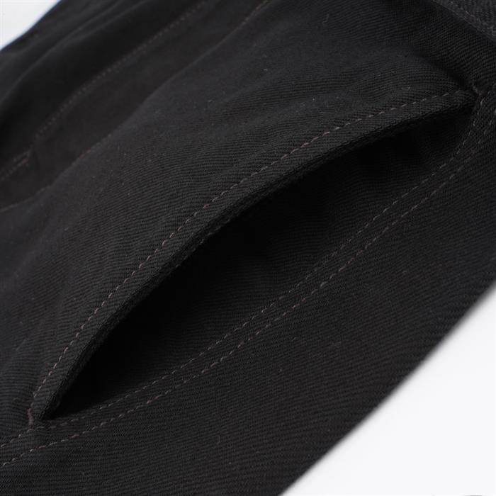 Lemaire Black Twisted Belted Classic Pants