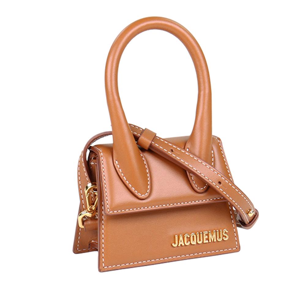 JACQUEMUS Le Chiquito Mini Leather Tote Bag