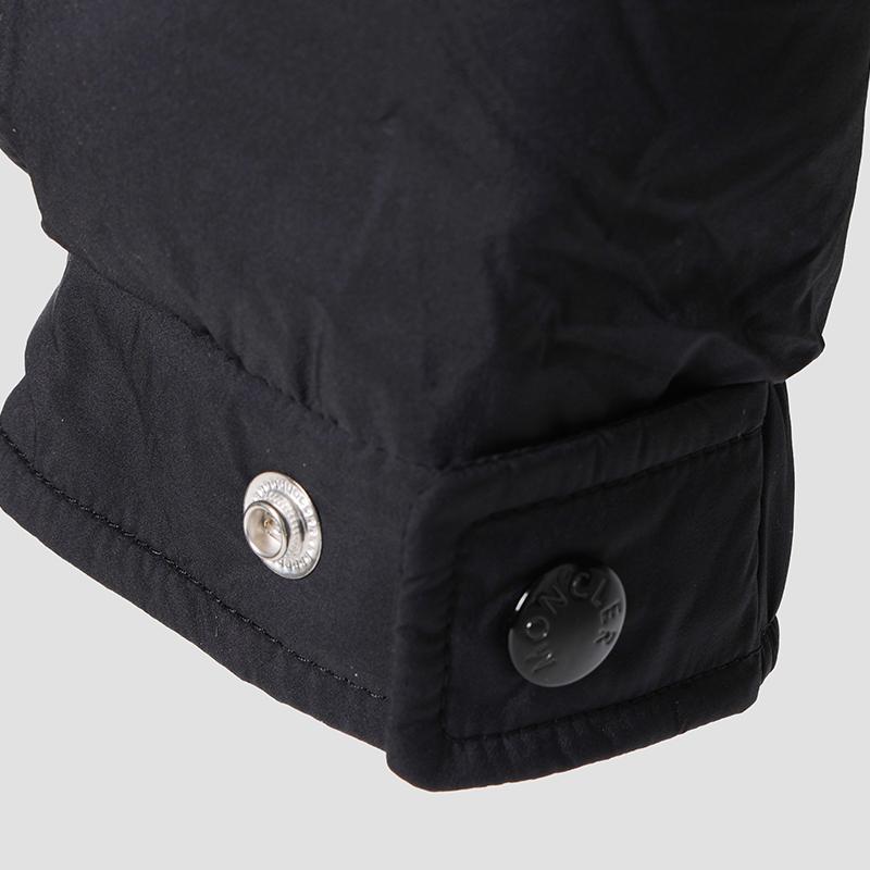Moncler Maya 70 Hooded Short Down Puffer Jacket Black