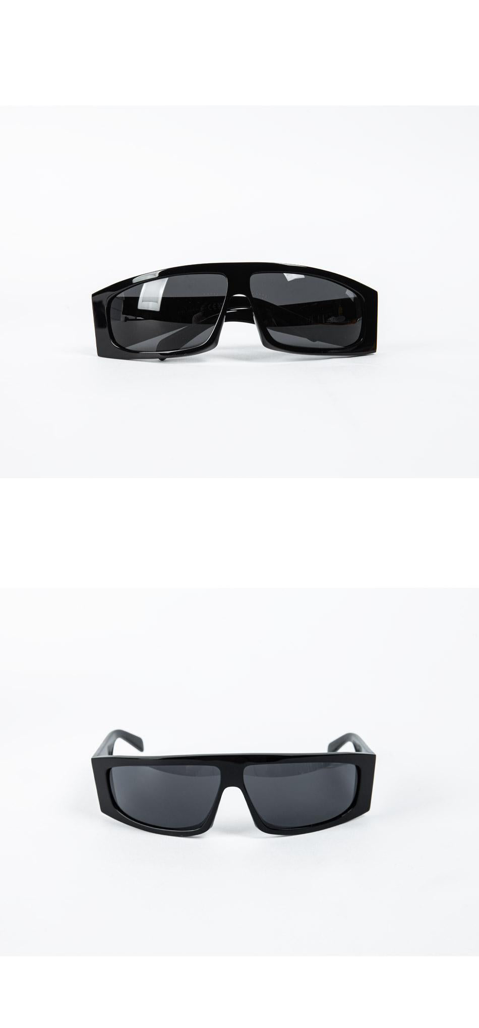 CELINE Monochrome 08 Acetate Sunglasses Unisex Black