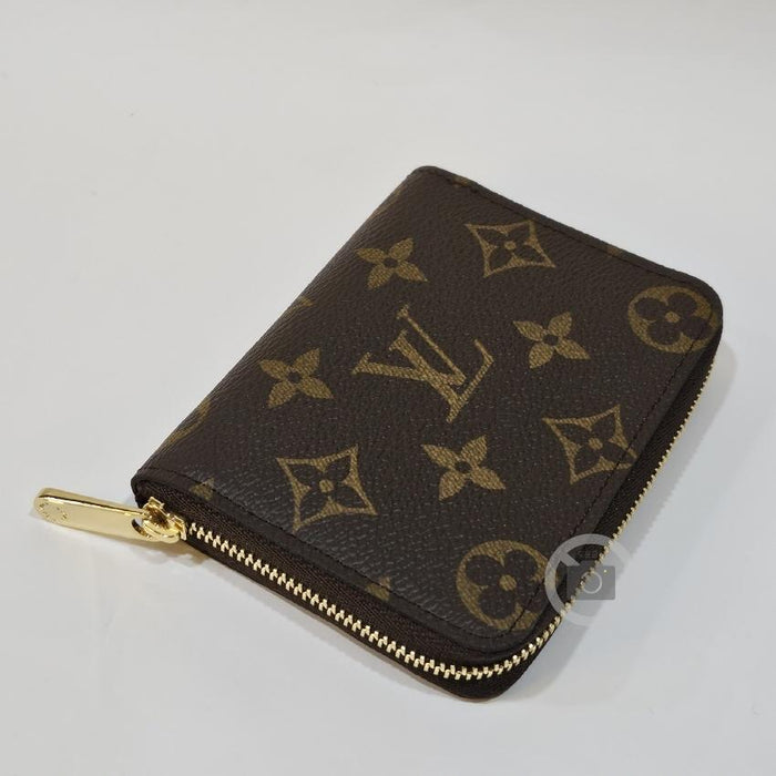 Louis Vuitton Monogram Zippy Coin Purse Card Holder Wallet