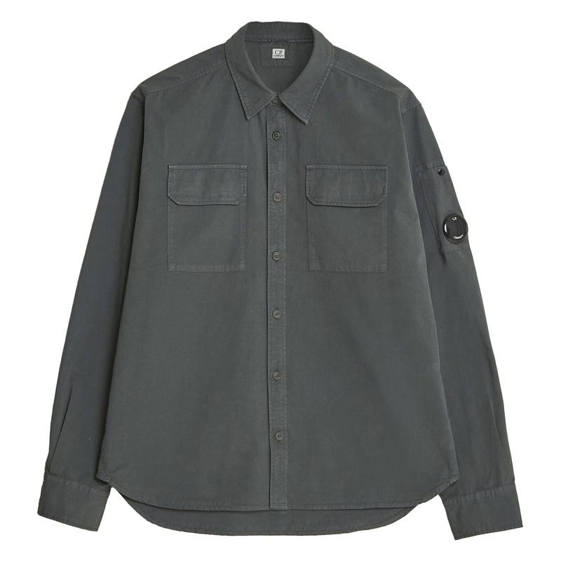 CP Company Organic Gabardine Men's Long Sleeve Shirt