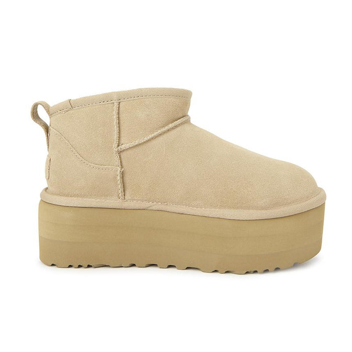 Ugg Classic Ultra Mini Platform Women’s Ankle Boots Sand