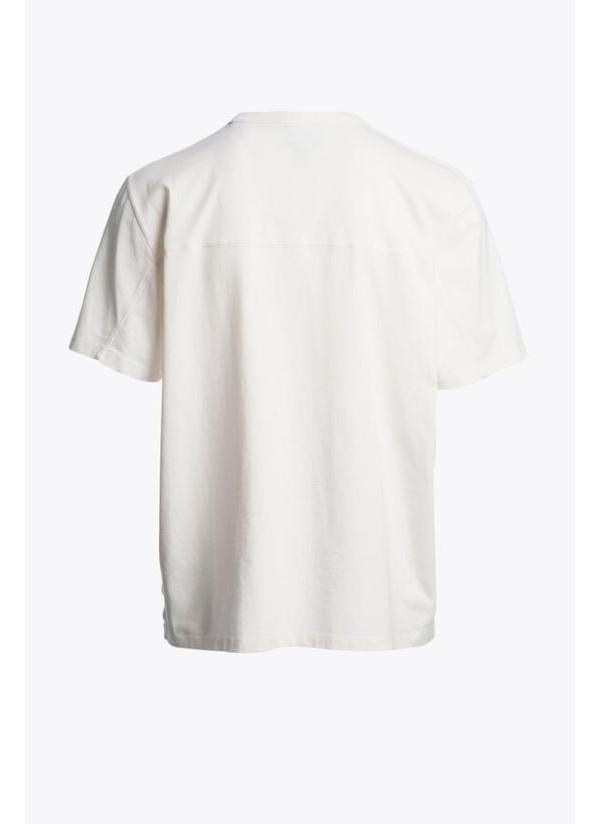 Parajumpers NEEL Logo Cotton T-Shirt Men’s Black PMTSRJ 01
