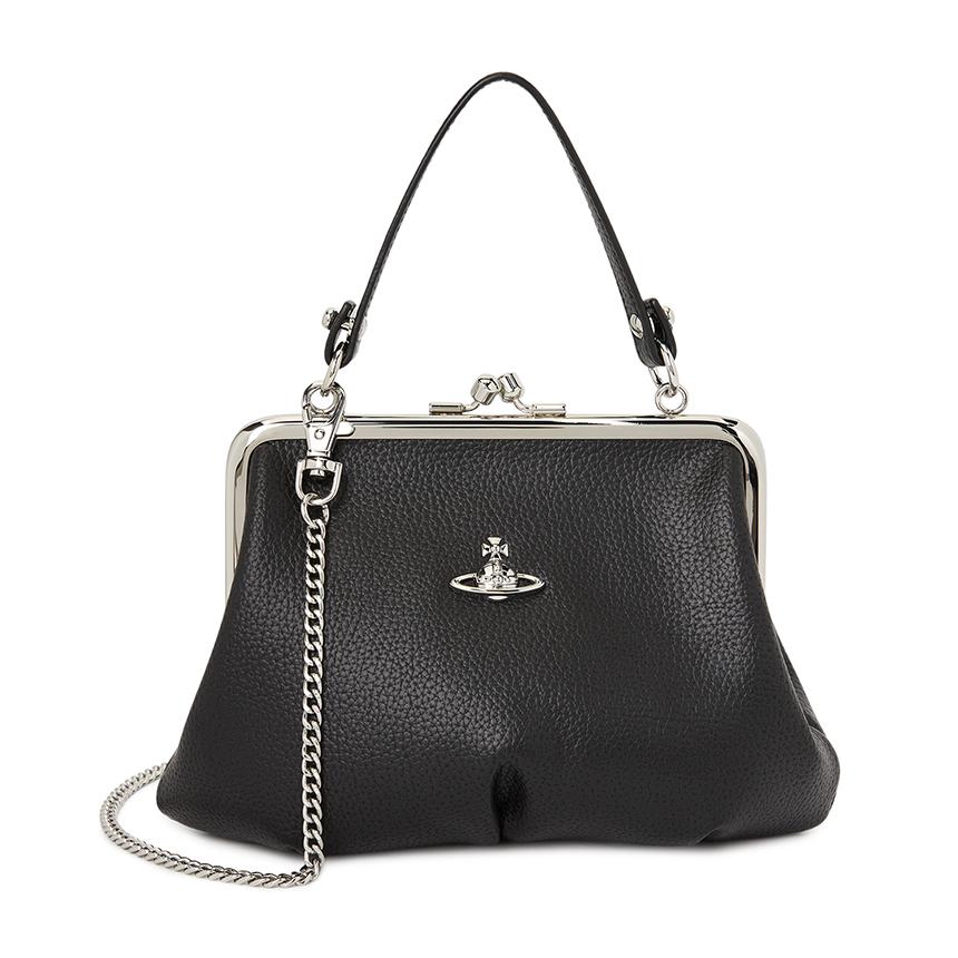 Vivienne Westwood Granny Frame Pearl Chain Crossbody Bag