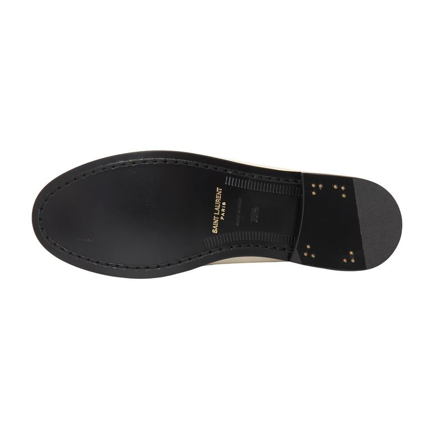 Saint Laurent Monogram Penny Leather Loafers Women’s Flat Shoes
