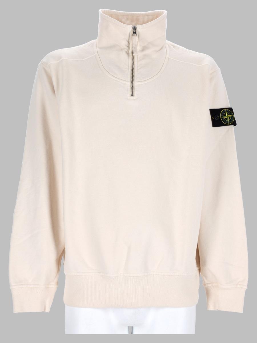 STONE ISLAND Zip-Up Sweatshirt FW26 L2S156100021 S0A20V0093