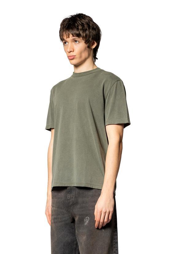 OUR LEGACY Worn Olive Short Sleeve T-Shirt M2266 BW