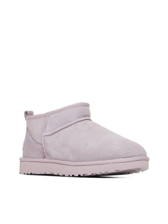 Ugg Ultra Mini Ankle Boots Women’s Suede Shearling Lined 1116109PSK DOM