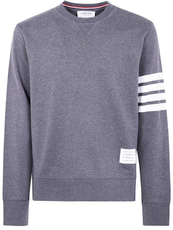 THOM BROWNE Classic Loopback 4-Bar Sweatshirt Gray Men’s