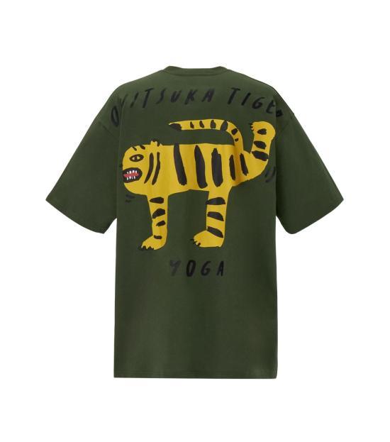 Onitsuka Tiger Short Sleeve T-Shirt for Men 2183B624 200 KHAKI DOM